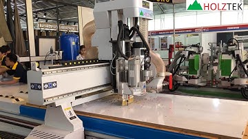 Máy Cnc Nesting Full Line Tải Nặng Thay Dao Tự Động Sx Tủ Bếp Tủ Áo Chuyên Nghiệp | Máy Cnc Nesting