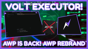 ⚡[BEST/UNDETECTED] Volt Roblox Executor - AWP REBRAND - 100% UNC (AWP EXECUTOR IS BACK!)