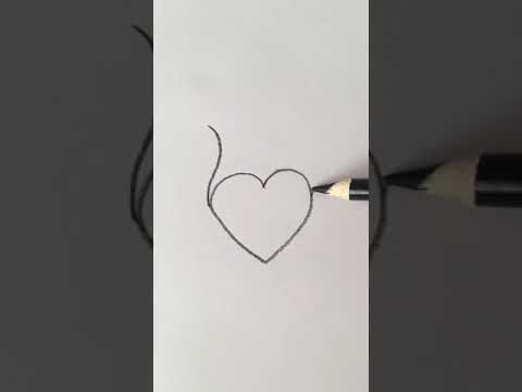 Туториал : как нарисовать романтическое сердце ✏️ уроки рисования✏️