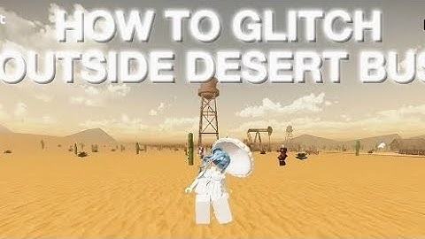 How to glitch OUTSIDE desert bus map in EVADE 🏜 | ZEE rblx 