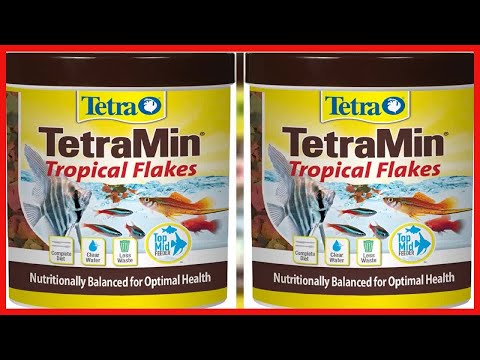 Tetra TetraMin Tropical Flakes 1 Ounce, Nutritionally Balanced Fish Food, Model:77102