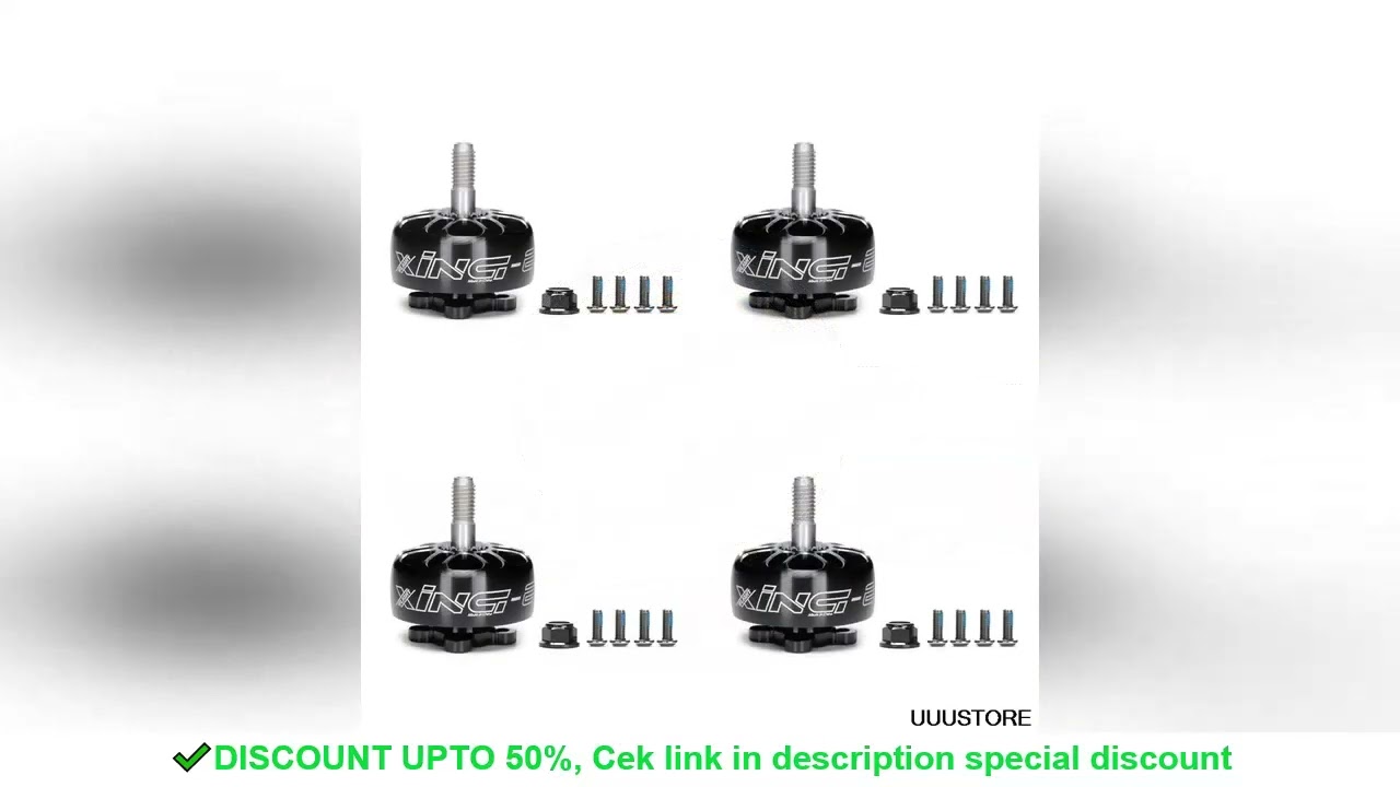 4PCS iFlight XING E Pro 2207 1800KV 6S /2450KV 2750KV 4S Brushless Motor for FPV RC Multicopter