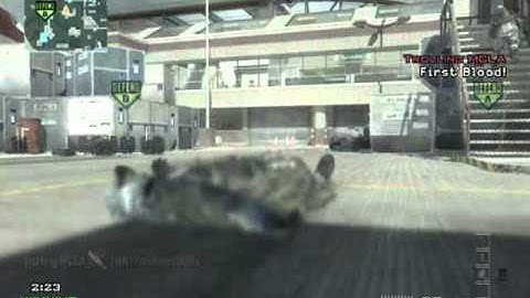 Cross map Throwing knife on Terminal!