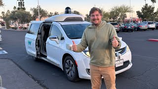 My First Ride In An Autonomous Taxi! The Full Waymo Ride Experience From Start To Finish