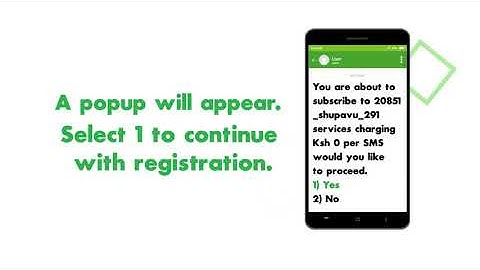 How To Register for Shupavu 291 #SafaricomForYou