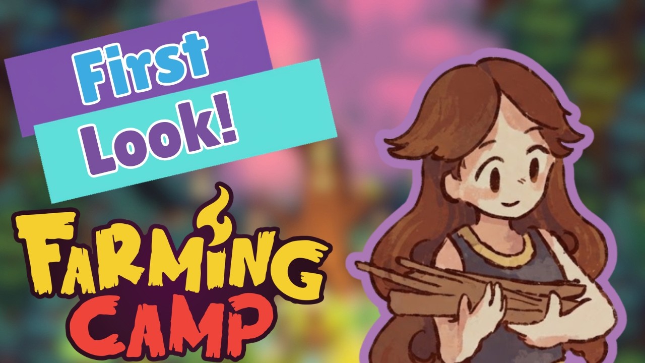 Can We Become the Top Farmer?🌾Farming Camp First Look