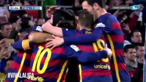 Lionel Messi verschenkt Elfmeter Tor an Luis Suarez !! GENIAL !! 14.02.2016
