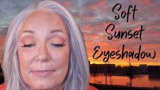 MATURE MAKEUP TUTORIAL - PEACHY EYESHADOW screenshot 5