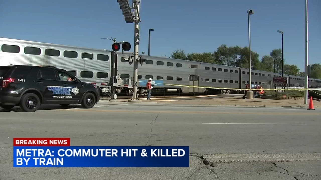 Man fatally struck while trying to catch Metra train in Midlothian ...