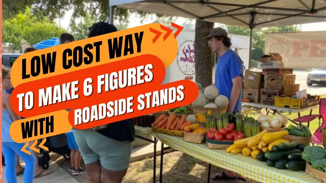 6 Figures with Roadside Produce Stands - Roadside Republic