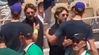 Sinner Shows Respect to Juan Carlos Ferrero & Alcaraz's Team During Practice | Roland-Garros 2025