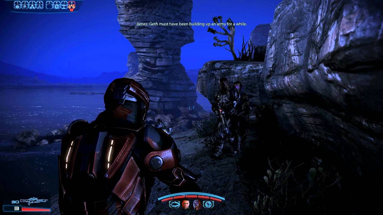 Mass Effect 3: Geth with nukes for backpacks