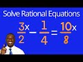 Understanding Rational Equations