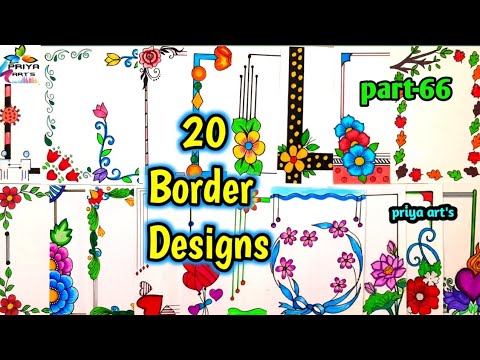 Project File Border Inspiration: Unleash Your Creativity | 20 Beautiful ...