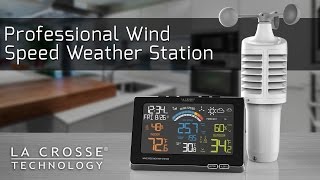 professional wind speed weather station