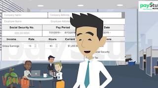 How to make a pay stub with  paystubmakr com