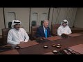 President Trump Participates in a Meeting with the Emir and Prime Minister of the State of Qatar