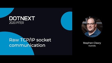 Stephen Cleary — Raw TCP/IP socket communication