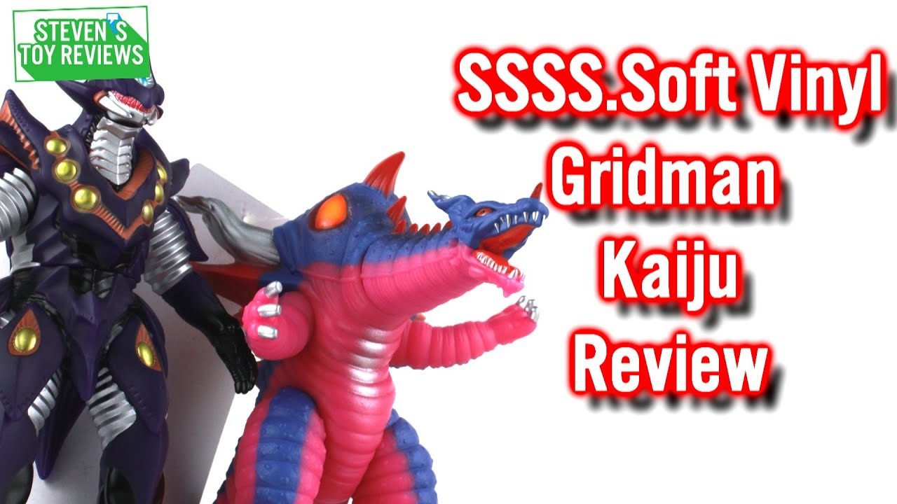 Goodsmile SSSS.Soft Vinyl Gridman Kaiju Ghoulghilas and Anti