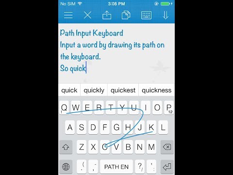 Path Input Demo