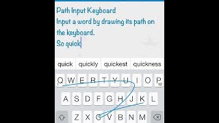 Path Input Demo