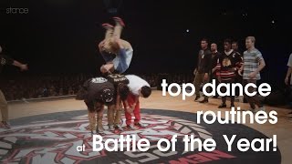 Top Dance Routines at Battle of the Year International 25th Anniversary // .stance // 2014