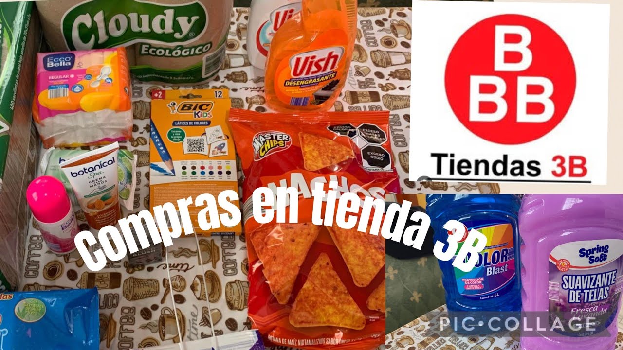 Mi despensa en la tres B +cuanto gaste+mes de septiembre 