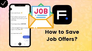 How to Save Job Offers on MeetFrank? - MeetFrank Tips