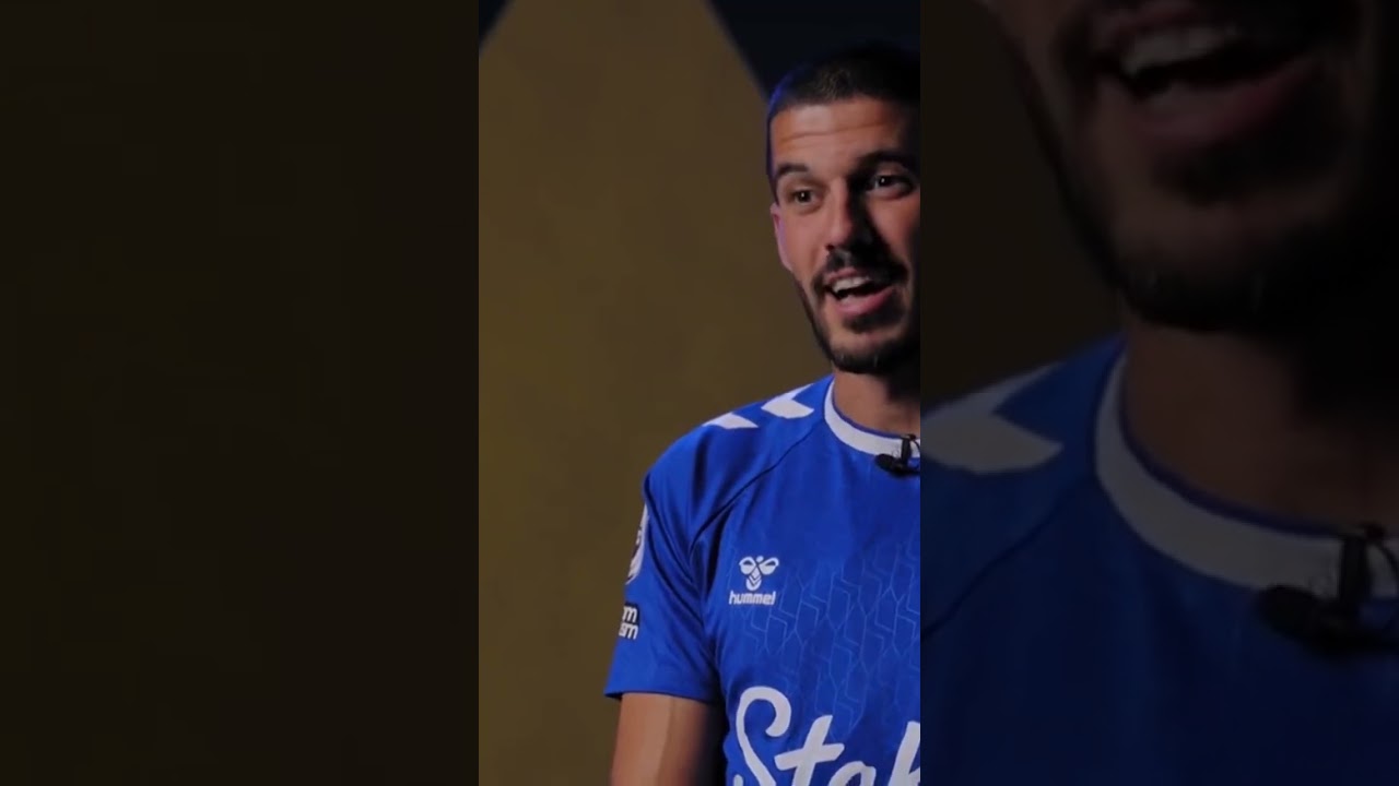 Conor Coady first interview on signing for Everton.
