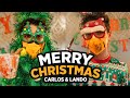 Huski chocolates christmas challenge with carlos sainz and lando norris