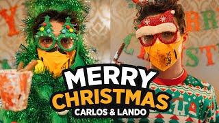 Huski Chocolates Christmas Challenge With Carlos Sainz And Lando Norris