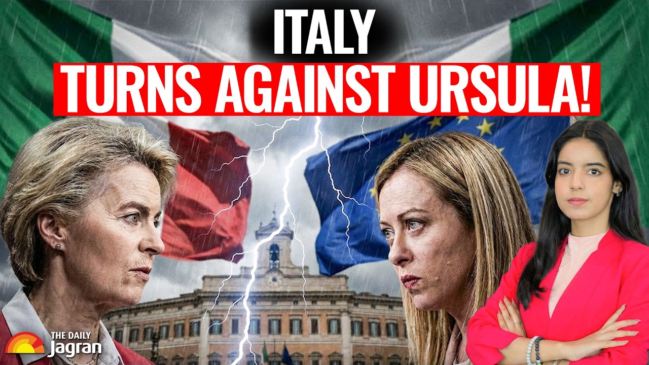 ITALY REVOLTS: Meloni's Ultimatum to DESTROY Ursula's Plan! War TEARING the EU Apart!
