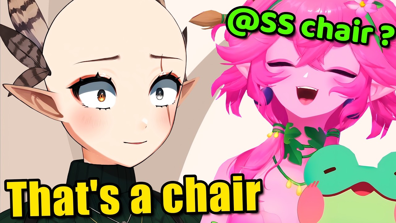 Froggy learns about the chair