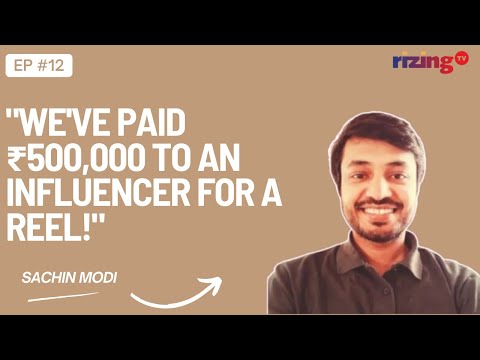 "We've Paid ₹500,000 To An Influencer For A Reel!" -vHub.ai's Sachin Modi | RizingTV