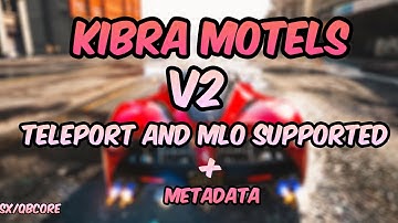 MOTEL SYSTEM TELEPORT AND MLO SUPPORTED (Two in one script) - FiveM Kibra Motels V2