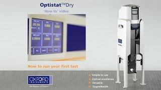 OptistatDry – cryogen free optical cryostat: How to run your first test