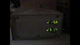 test of #diy #avr dual AC voltmeter for #USSR variac  #hamradio