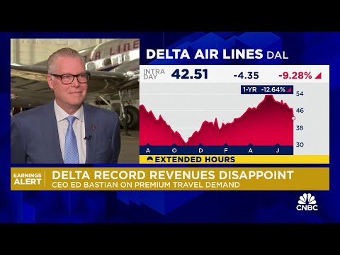 Delta Air Lines CEO Ed Bastian on Q2 results: Stellar performance across the board Episode cover