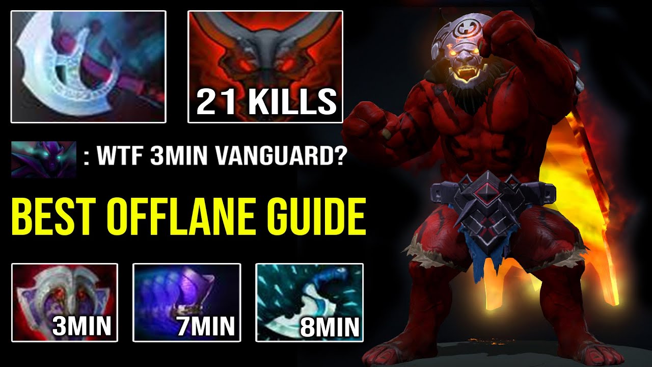 WTF 3Min Vanguard & 8Min Blink Axe | EPIC Pro Offlane Super Tank EZ 25Min GG Vs Pro Spectre Dota 2