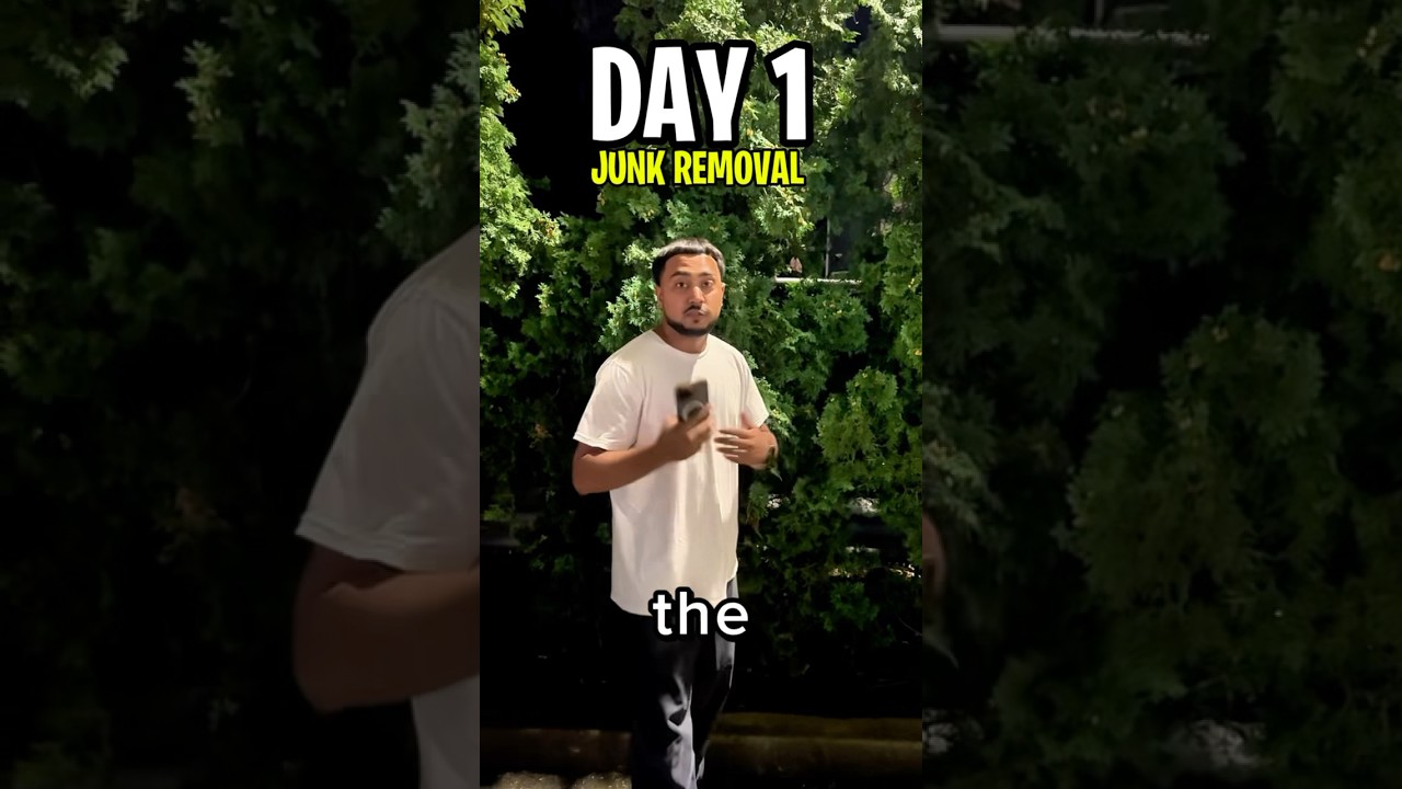 Day 1 of Starting a Junk Removal Business Company in NYC 