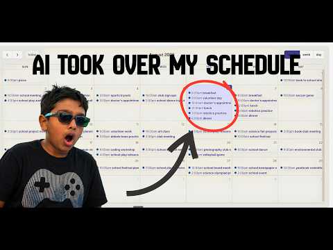Thumbnail for I Let My AI Plan Every Minute of My Week