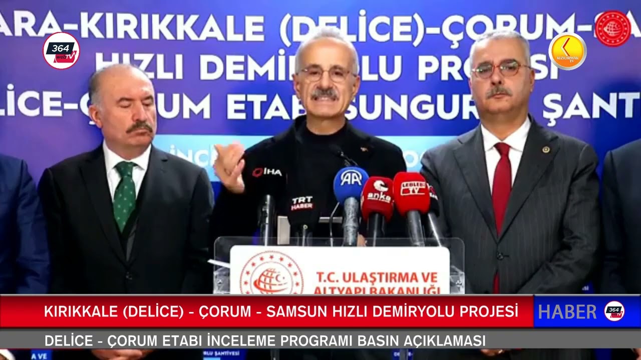 BAKAN URALOĞLU, HIZLI TREN HATTI ÇALIŞMALARINI YERİNDE İNCELEDİ | MART  2026 |