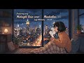 Midnight Rain over Manhattan 🌧️ Chilled Jazzy Lo-fi Hip Hop (NYC Apartment Vibe)