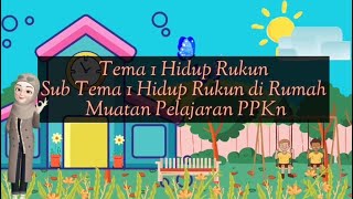 Kelas 2 Tema 1 Sub Tema 1 Muatan Pelajaran PPKn