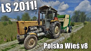 Pierwsza polska mapa na jakiej grałem! 😎 Polska Wieś v8 w LS2011!