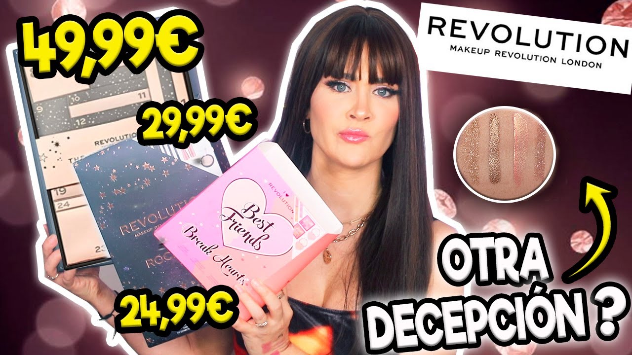 💲49,99 ¿OTRA DECEPCIÓN? PROBANDO EL CALENDARIO DE ADVIENTO DE MAKEUP REVOLUTION 2020 y cajas regalo