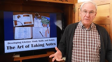 The Art of Taking Notes