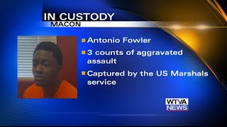 Macon shooting suspect captured, 1 suspect still wanted