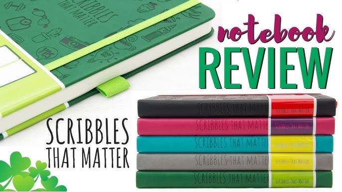 Scribbles That Matter Bullet Journal Notebook Review - Home is Handmade