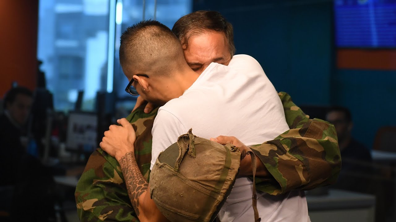 El veterano de Malvinas, Jorge Altieri, recuperó su casco 37 años después 